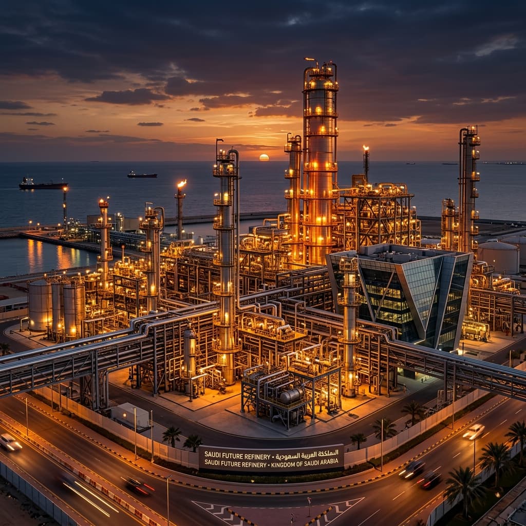 Industrial refinery