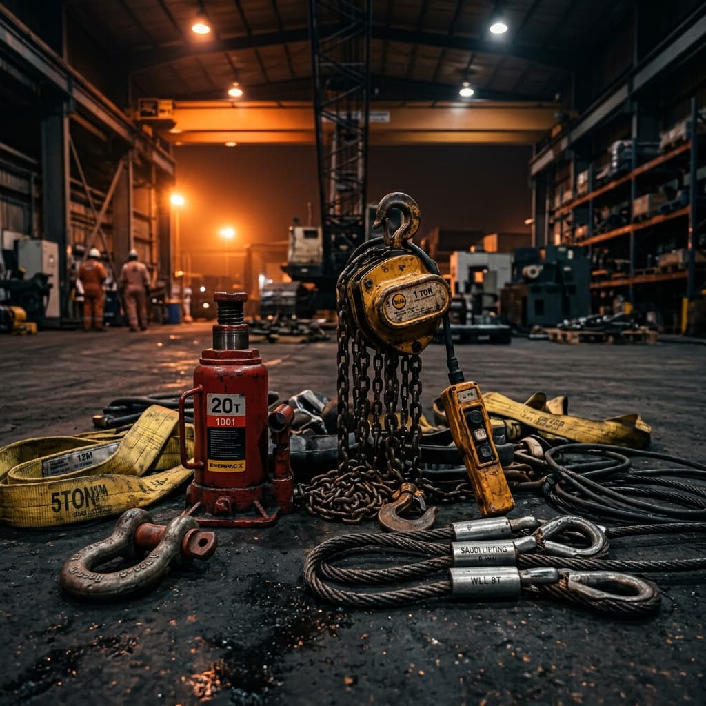 Quality Lifting Materials & Hydraulic Jacks Solutions